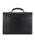 Robusto 2 Compartment Briefcase, back view